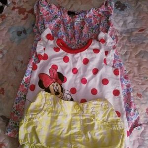 💖🤱1 short 1 romper 1 dress